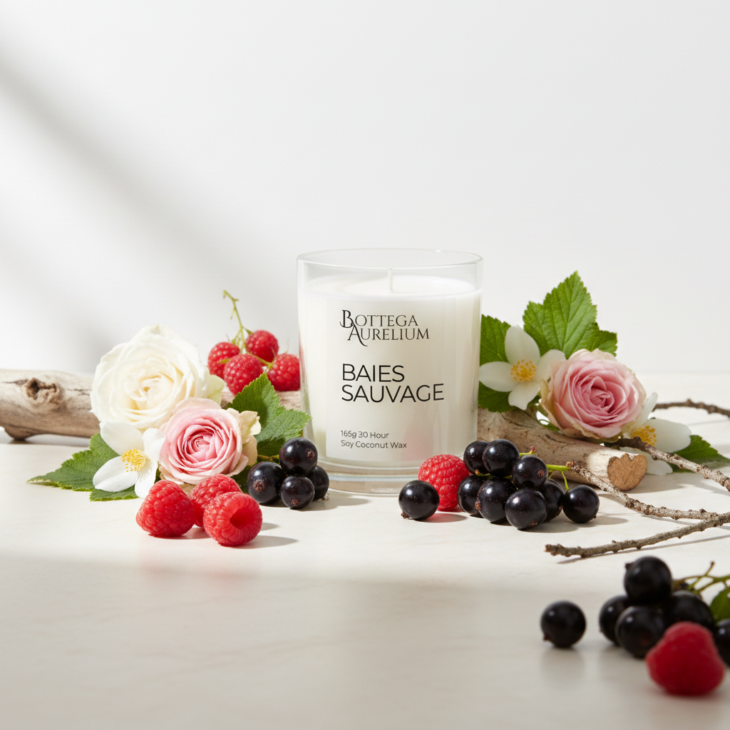 Baies Sauvage Lifestyle with Candle